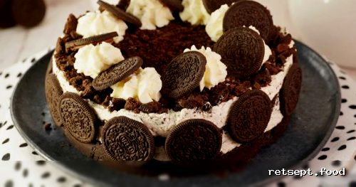 Oreo chizkeyki (pishirishsiz) — tayyorlash retsepti