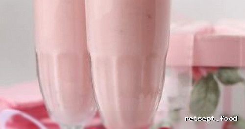 Kefir, zefir va banandan kokteyl — tayyorlash retsepti