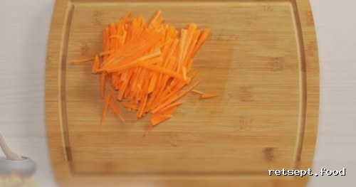 Фото приготовления рецепта: Лапша удон с курицей и овощами в соусе терияки - шаг №7