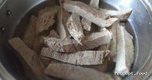 Фото приготовления рецепта: Мясо по-казахски - шаг №10