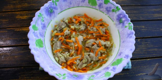 Фото приготовления рецепта: Рис с мясом (в микроволновке) - шаг №9