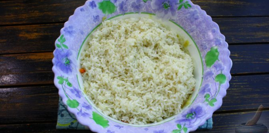 Фото приготовления рецепта: Рис с мясом (в микроволновке) - шаг №13