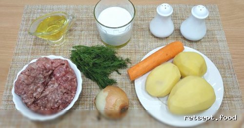 Фото приготовления рецепта: Суп с мясными фрикадельками и сливками - шаг №1