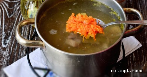 Фото приготовления рецепта: Суп "Затируха" с курицей - шаг №14