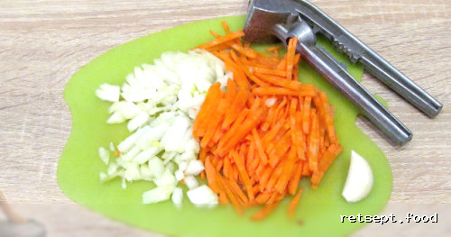 Фото приготовления рецепта: Гелак палав (плов по-таджикски) - шаг №5