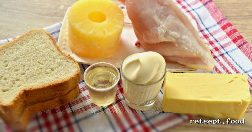 Фото приготовления рецепта: Хрустящий салат с ананасами и курицей - шаг №1