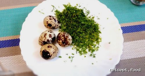 Фото приготовления рецепта: Салат "Гнездо глухаря" с курицей - шаг №9