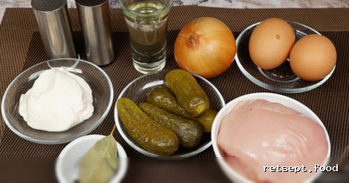 Фото приготовления рецепта: Салат "Министерский" с курицей - шаг №1