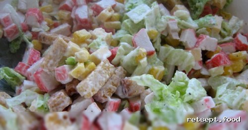 Salat «Momentalniy» — tayyorlash retsepti