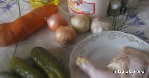 Фото приготовления рецепта: Салат «Обжорка» с курицей - шаг №1