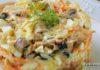 Tovuq va koreyscha sabzi bilan salat — tayyorlash retsepti