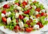 Tuna, feta va pomidorli salat — tayyorlash retsepti