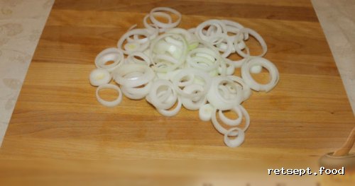 Фото приготовления рецепта: Мясо по-французски - шаг №3