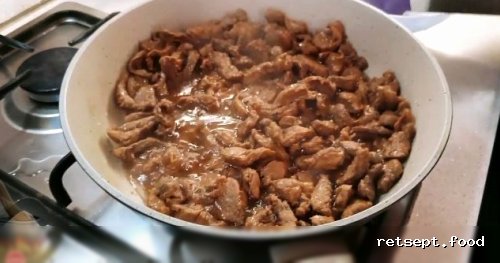 Фото приготовления рецепта: Мясо по-тайски - шаг №7