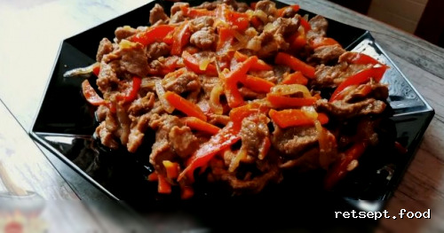 Фото приготовления рецепта: Мясо по-тайски - шаг №10