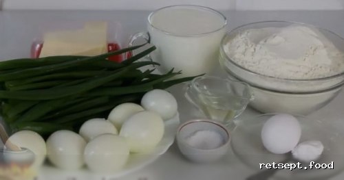Фото приготовления рецепта: Быстрые лепешки на кефире, с начинкой - шаг №1