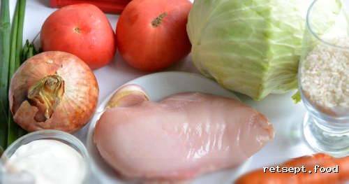 Фото приготовления рецепта: Капустная запеканка с мясом - шаг №1