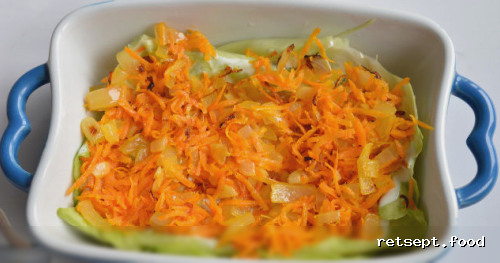 Фото приготовления рецепта: Капустная запеканка с мясом - шаг №13
