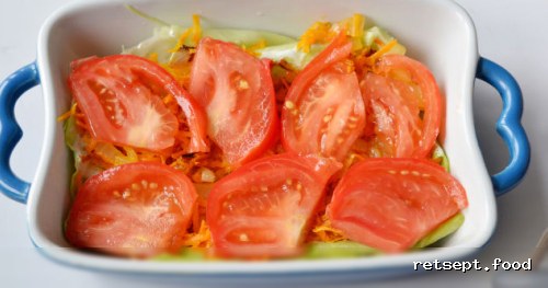 Фото приготовления рецепта: Капустная запеканка с мясом - шаг №14