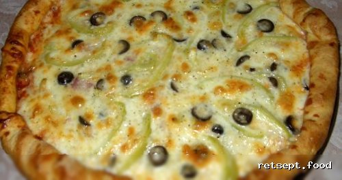 Фото приготовления рецепта: Пицца мясная по-домашнему - шаг №9