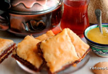 Filo xamiridan mayiz, yong’oq va asal bilan pirog — tayyorlash retsepti