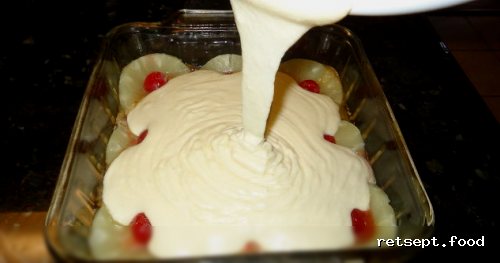 Фото приготовления рецепта: Самый вкусный ананасовый пирог - шаг №5