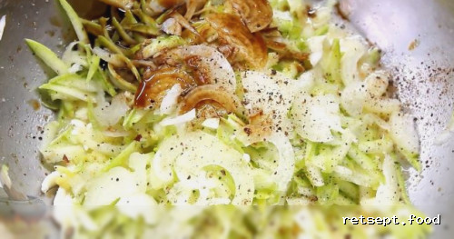 Фото приготовления рецепта: Запеканка "Касэрол" (Casserole) из кабачков с сыром - шаг №6