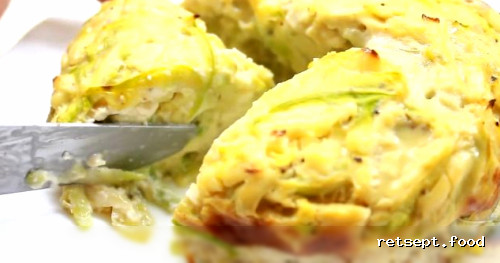 Фото приготовления рецепта: Запеканка "Касэрол" (Casserole) из кабачков с сыром - шаг №9